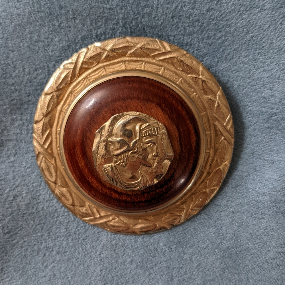 Vintage Roman inspired brooch